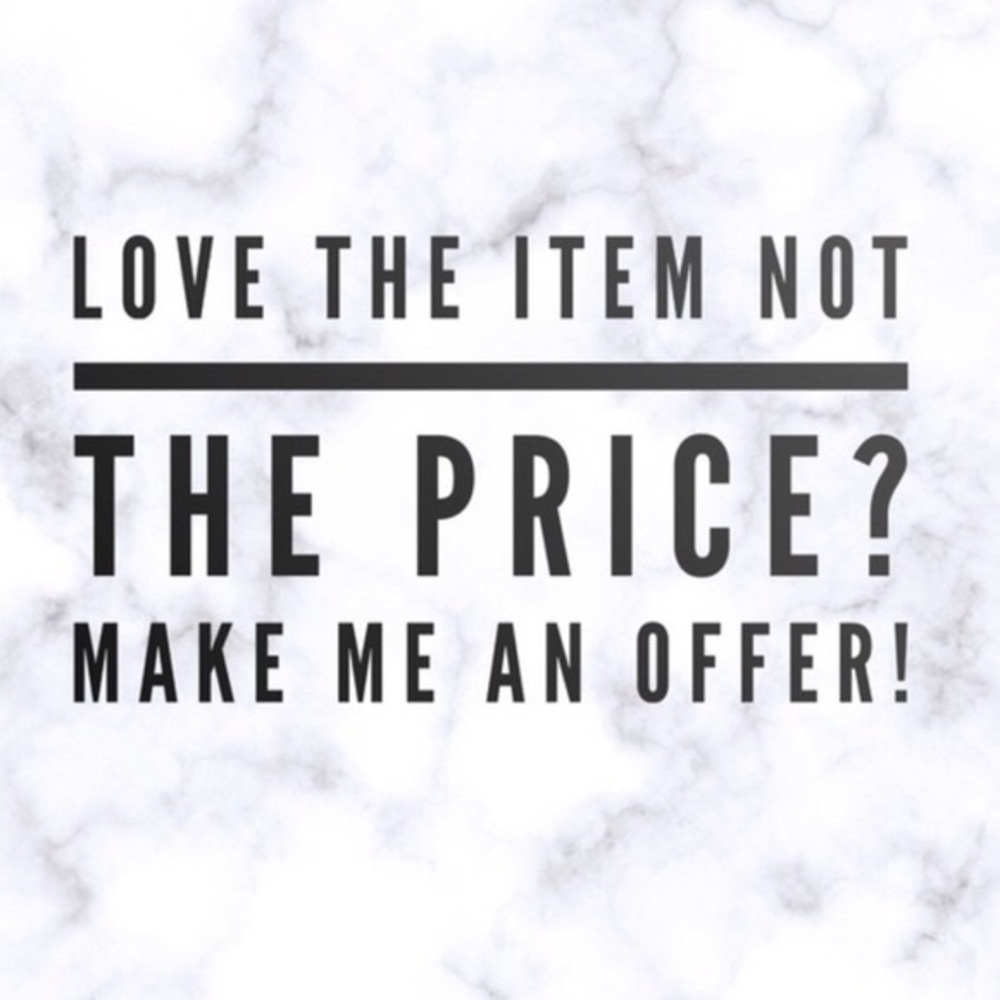 LOVE AN ITEM? DONT LIKE PRICE? SEND ME AN OFFER‼️